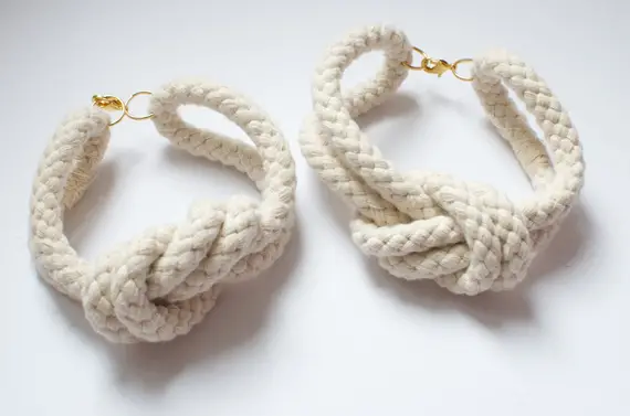 How to DIY Rope Ankle Bracelet
