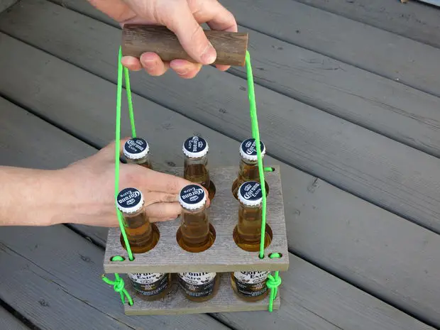 DIY Unique Beer Caddy