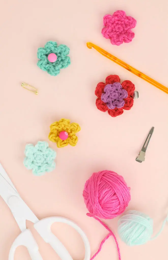 How To Crochet A Small Flower