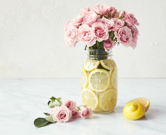 Mason Jar Flower Arrangements With Roses