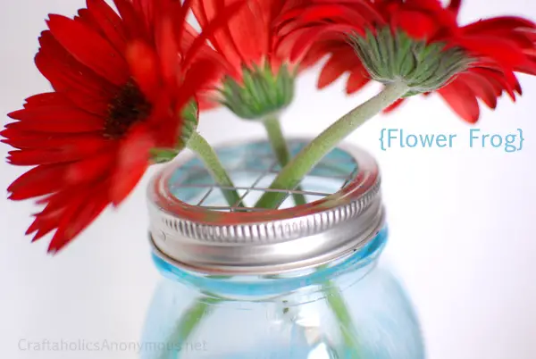 Mason Jar Lids For Flower Arrangements Ideas