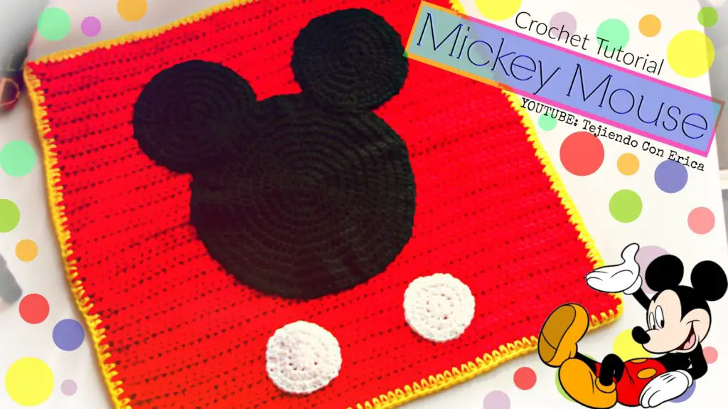 Mickey Mouse Crochet Afghan Pattern Free
