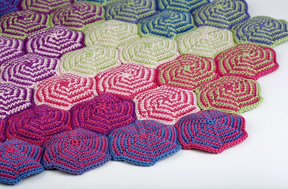 Pinwheel Blanket Afghan Crochet Pattern