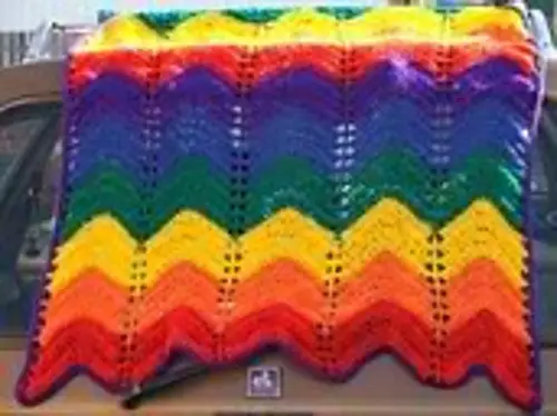 Scallop Crochet Afghan Pattern