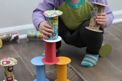 Toddler Crafts With Toilet Paper Rolls Easy
