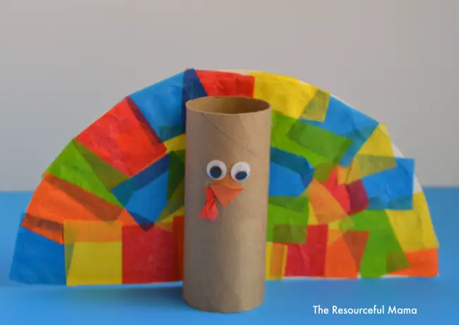 Turkey Craft With Toilet Paper Roll DIY