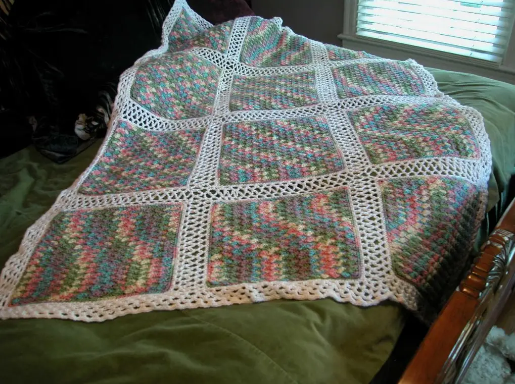 Variegated Yarn Crochet Afghan Patterns