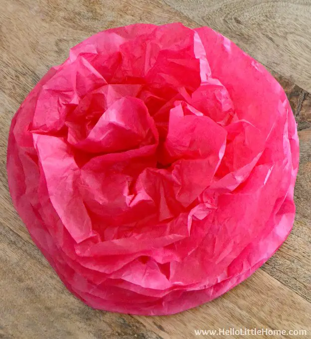 Decorative Pom Poms Tissue Paper