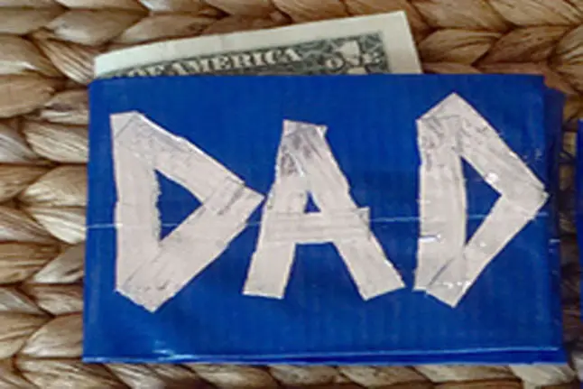 How to make duct tape wallet for kids