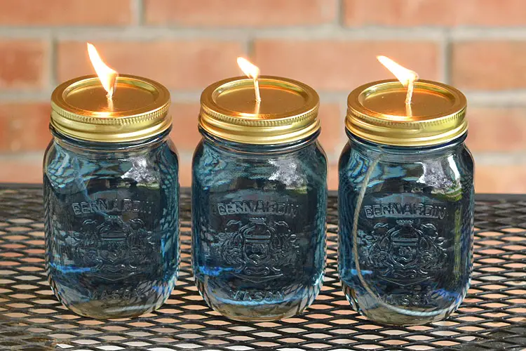 Candle Mason Jar Ideas DIY 