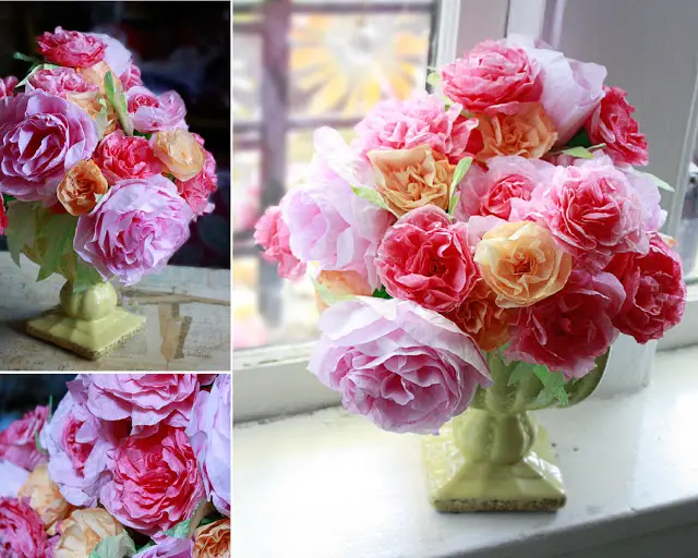 Coffee Filter Flowers Directions