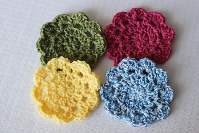 Crochet Coaster Patterns Instructions