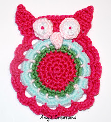 Crochet Owl Coaster Patterns