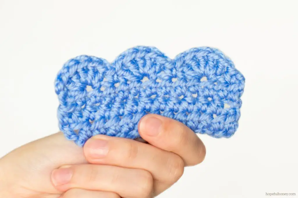 Crochet Scalloped Border Pattern