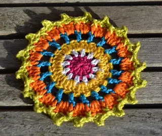 Fancy Crochet Coaster Pattern