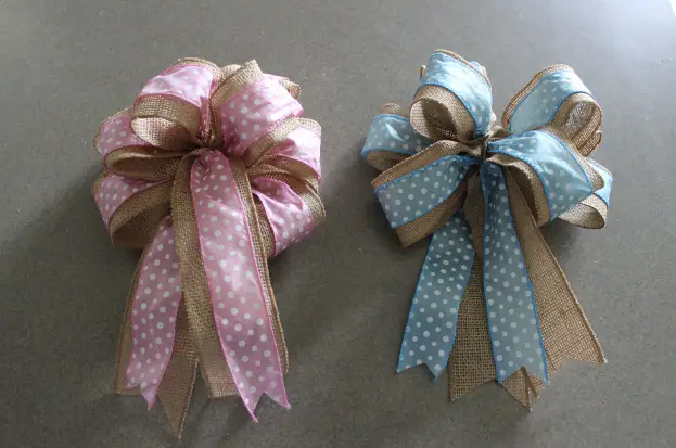 How to Make Small Burlap Bows
