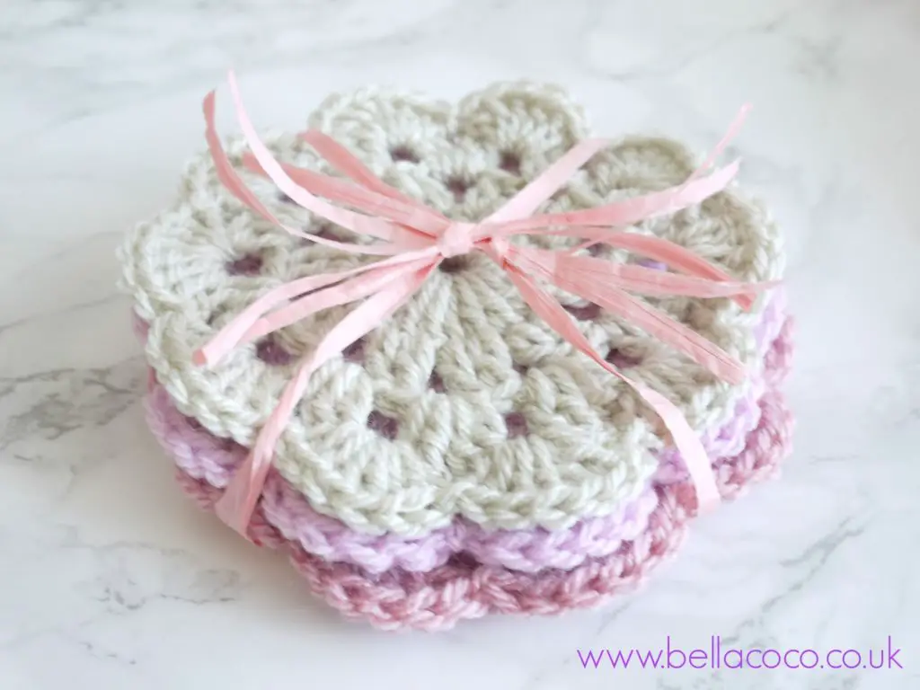 Knit a Crochet Coaster