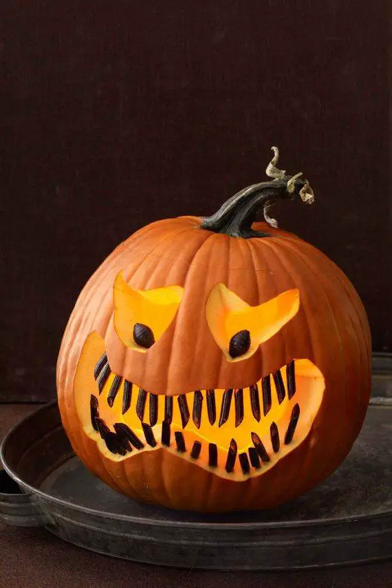 Pumpkin Face Designs Halloween