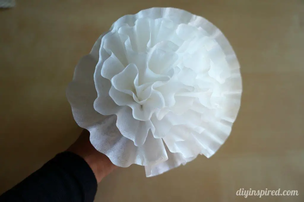 Small Coffee Filter Flowers DIY