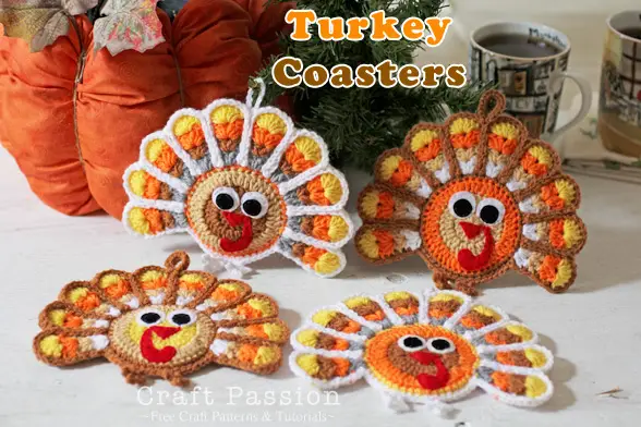 thanksgiving crochet coaster patterns