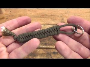 How to Make a Fishtail Paracord Keychain