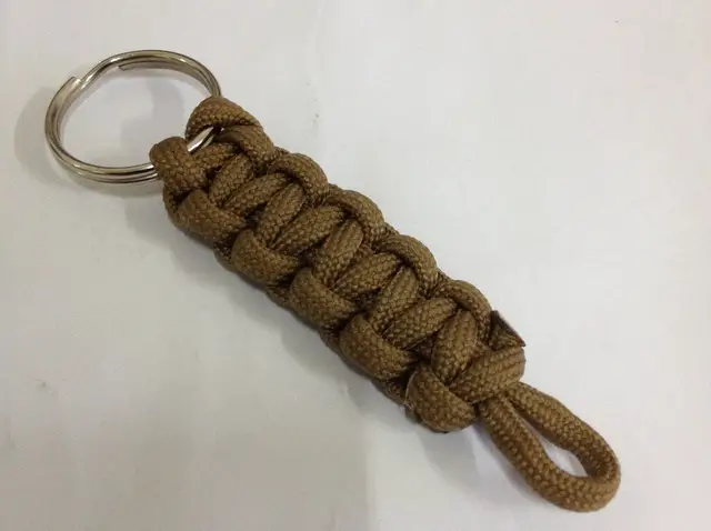 25 DIY Paracord Keychain Ideas with Instructions
