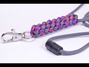 How to make a paracord neck lanyard with buckle
