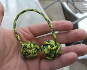 Multicolored Paracord Monkey Fist