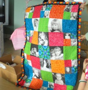 Printed Photo Quilt
