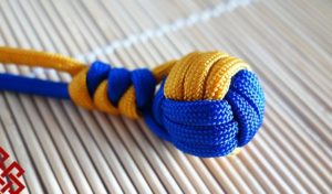 Two Color Paracord Monkey Fist