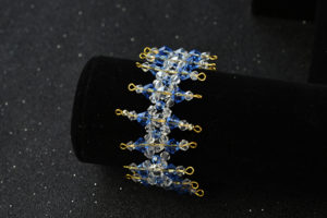 DIY Glass Bead Bracelet Pattern