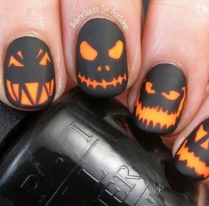 Halloween Gel Nail Designs
