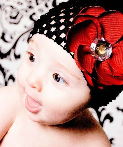 Big Flower Headbands For Babies DIY Tutorials