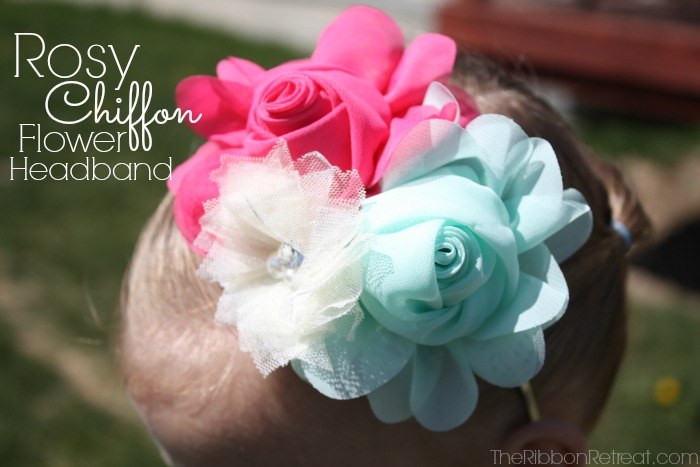 Infant Flower Headbands DIY Tutorials