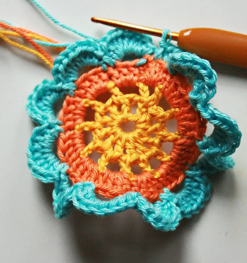 Japanese Crochet Flower Pattern Tutorials