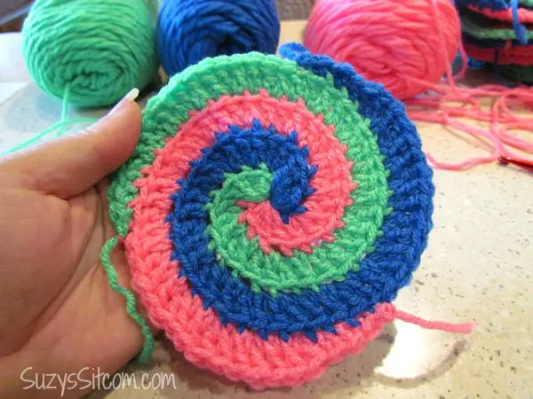 Round Afghan Pattern Free Crochet