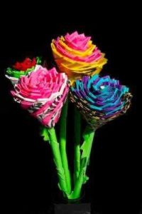 Easy DIY Instructions: Duct Tape Flower Pens - Ideas for DIY