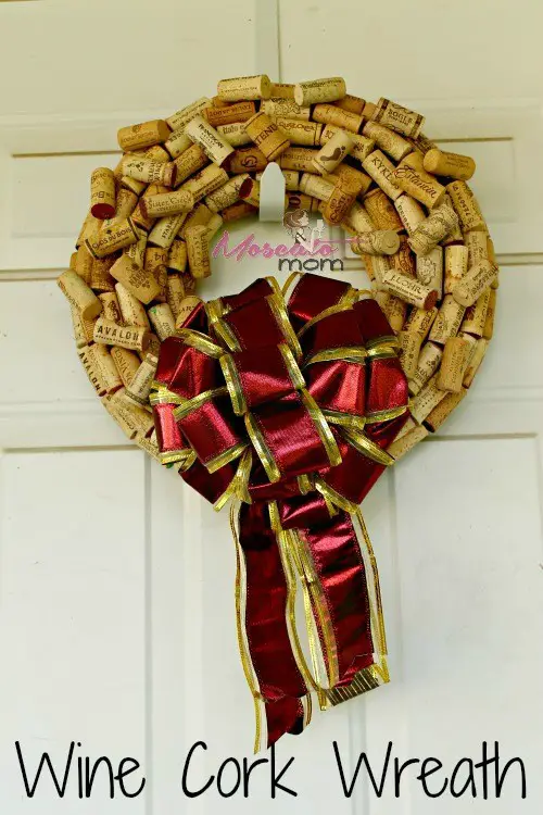 Wine Cork Wreath Instructions