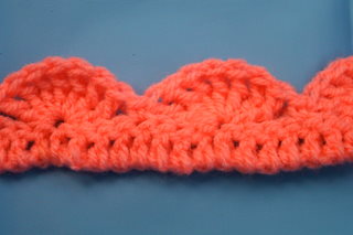 Crochet Shell Stitch Border Pattern