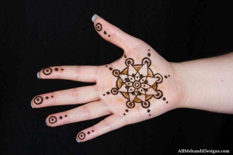 51 Easy Simple Mehndi Designs For Kids