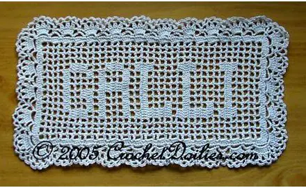 Filet Crochet Border Patterns