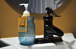 How to Make Mason Jar Soap Dispensers