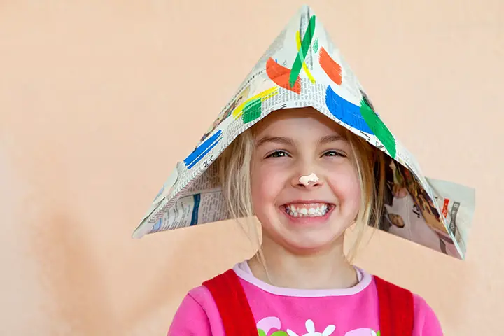How to Make a Paper Sailor Hat out of Newspaper