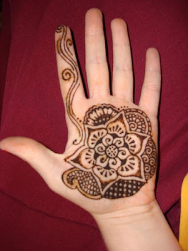 51 Easy Simple Mehndi Designs For Kids