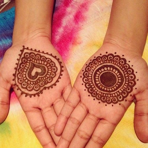 51 Easy Simple Mehndi Designs For Kids