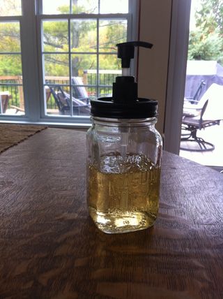 Vintage Mason Jar Soap Dispenser