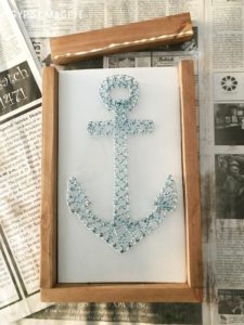 Anchor String Art Pattern Instruction
