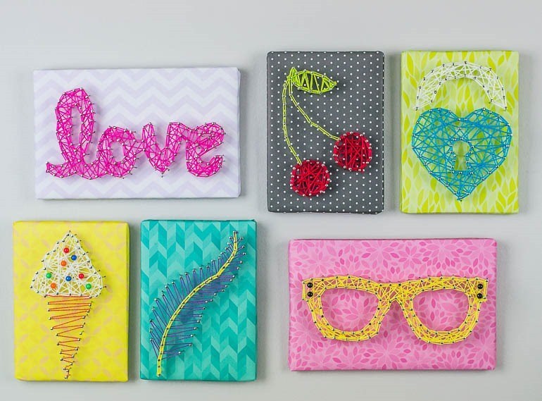 Easy DIY String Art for Kids