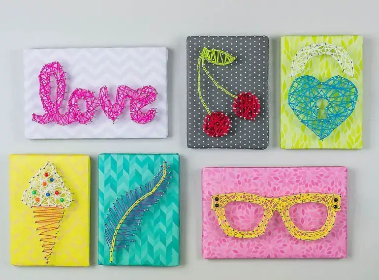 Easy DIY String Art for Kids