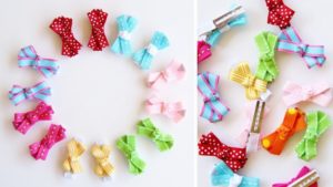 How to Make Hair Bows Clips for Babies
